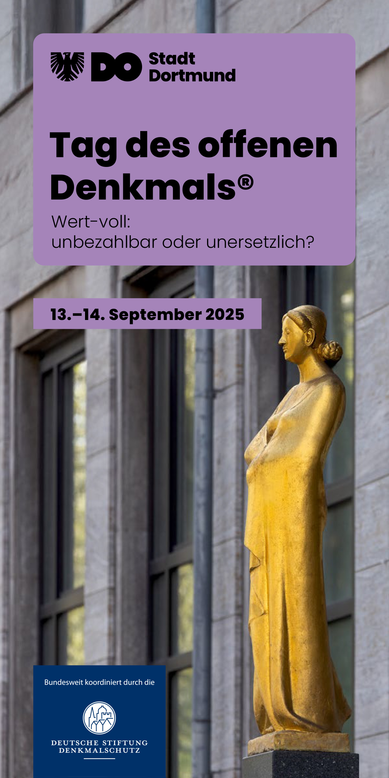 Cover der Programmbroschüre zum Tag des offenen Denkmals 2025